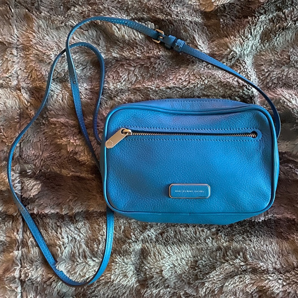 Turquoise Blue Marc Jacobs Crossbody bag